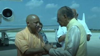 World News | Mauritius PM Navinchandra Ramgoolam Departs from Ayodhya After Visiting Ram Temple