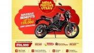 Business News | Oben Electric Announces 'Mega Festive Utsav' with Benefits Worth Rs 35,000 and Assured Rewards on Rorr EZ Sigma and Rorr EZ