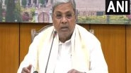 India News | Madhusudan Commission's Survey on Socio-educational Status to Be Completed Between Sept 22 and Oct 7: Karnataka CM Siddaramaiah