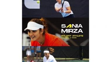 Business News | Sania Mirza Partners with Boldfit as Athlete & Investor to Launch and Create Tennis and Pickleball Gear for India