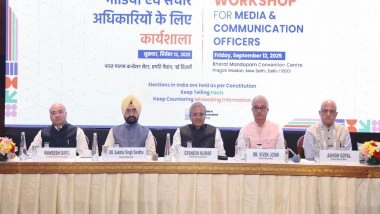 India News | ECI Holds Media Workshop with Emphasis on Facts and Countering Misleading Information