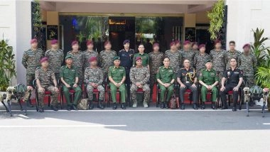 World News | Myanmar Army Commander Visits Shatrujeet Brigade, Inspects Operational Capabilities