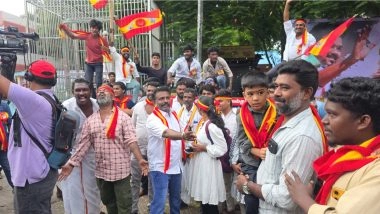 India News | TVK Cadres Come out in Large Numbers as Vijay Begins Electoral Campaign in Trichy Today