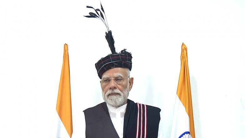 India News | PM Modi Inaugurates Mizoram's First Bairabi-Sairang Rail Line
