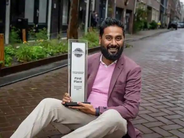 Business News | Sabyasachi Crowned World Champion of Public Speaking in Philadelphia