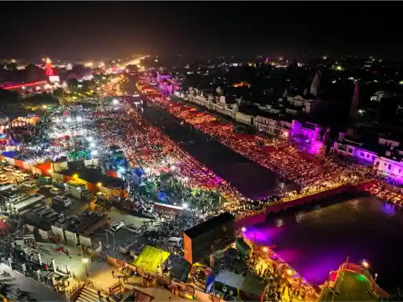 India News | Deepotsav 2025: Ayodhya to Glow with 2.6 Million Diyas, Spectacular Eco-friendly Fireworks