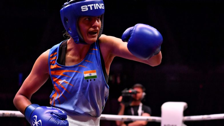 Sports News | World Boxing C'ships 2025: Minakshi, Jaismine, Nupur Register Dominant Wins to Reach Finals
