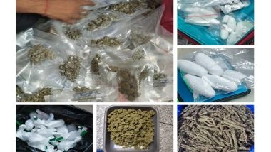 India News | Directorate of Revenue Intelligence Seizes Narcotics Worth Around Rs 26 Cr, Arrests 10 Persons Including Mastermind