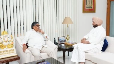 India News | Union Minister Ravneet Singh Bittu Calls on Punjab Governor, Discuss Aid for Flood-affected People