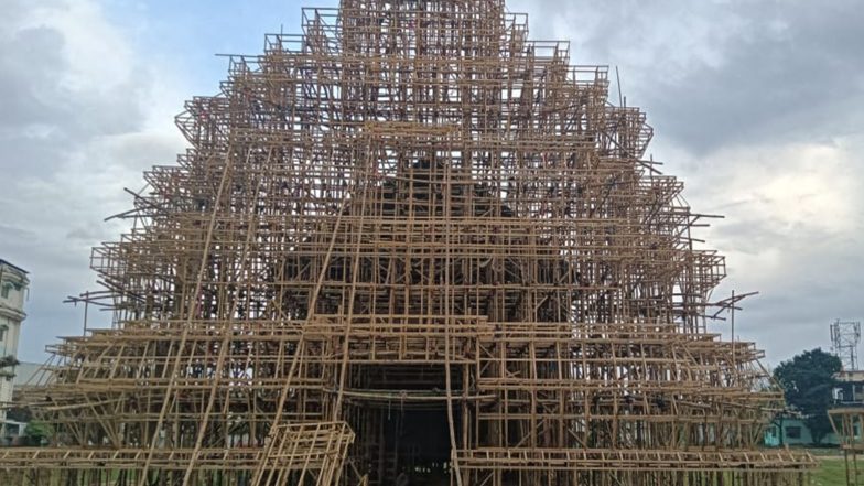 India News | Agartala Gears Up for Grand Durga Puja Celebrations with AMC's Festive Preparations
