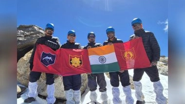 India News | Army, Civilians Scale Mt Reo Pargial Under Operation Sadbhavana