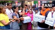 India News | Shiv Sena (UBT) Workers Stage Protest in Mumbai Against India-Pak Match in Asia Cup