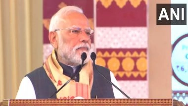 India News | Prime Minister Narendra Modi Initiates Development Projects Worth Rs. 6,500 Crore in Assam