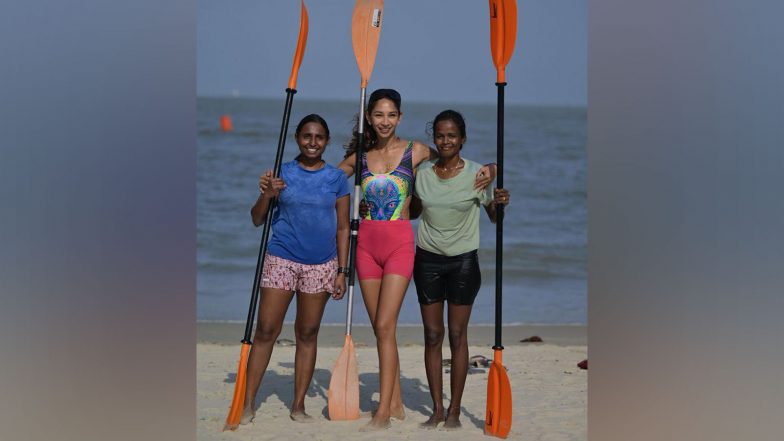 Sports News | Kadal Kondattam 2025: Tamil Nadu Athletes Dominate Day 1 of India's Premier Ocean Sports Festival
