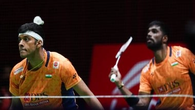 Sports News | Hong Kong Open: India's Satwiksairaj Rankireddy-Chirag Shetty Settle for Silver