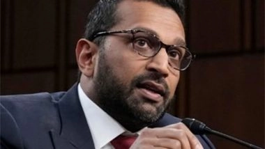 World News | FBI Director Kash Patel Faces Congressional Scrutiny over Charlie Kirk Case