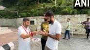 India News | J-K: Shri Mata Vaishno Devi Shrine Board Distributes Prasad to Devotees Amid Yatra Suspension