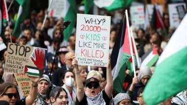 World News | Over 12,000 Participate in Pro-Palestine Protest in Germany