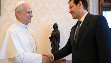 World News | US Secy of State Wishes Pope Leo XIV on Birthday