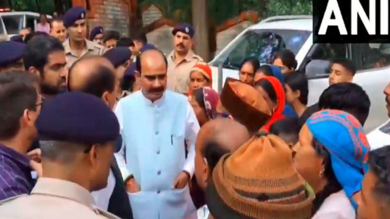 India News | HP: Union MoS Ajay Tamta Visits Flood-affected Areas of Mandi, Kullu