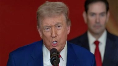 World News | Trump Calls for Tougher NATO Sanctions; Criticises Europe's Russia Oil Purchases