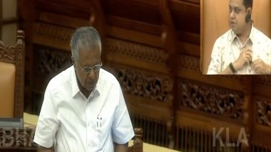 India News | Kerala Assembly Opens with Tributes to Former CM Achuthanandan; Suspended Congress MLA Mamkoottathil Attends