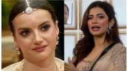 Entertainment News | Weekend Ka Vaar: Nagma Mirajkar, Natalia Janoszek Become First Contestants to Leave Bigg Boss 19 House