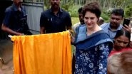 India News | Congress MP Priyanka Gandhi Inaugurates Drinking Project in Wayanad During Her 10-day Visit to Her Constituency