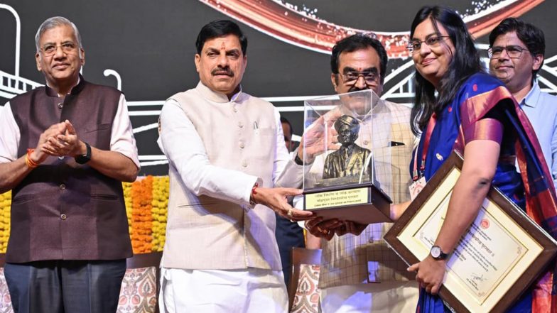 India News | MP CM Mohan Yadav Honours Engineers on Engineer's Day in Bhopal