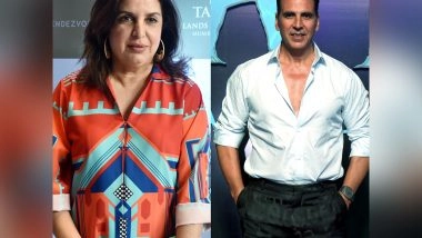 Entertainment News | Farah Khan Teases Akshay Kumar over 'Tees Maar Khan 2', Actor Jokes 'Himesh Reshammiya Buys Tickets for Her'