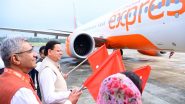 India News | Uttarakhand CM Flags off New Air India Express Flight from Dehradun to Bengaluru