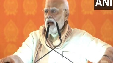 India News | PM Modi Lays Foundation Stone, Inaugurates Development Works Worth Around Rs 40,000 Crore in Purnea, Bihar