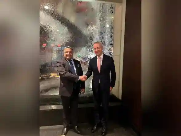 World News | MEA Secy (West) Holds Talks with Vice-Minister of Lithuanian Foreign Ministry