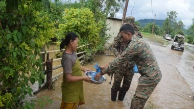 India News | Indian Army Delivers Swift Flood Relief to Manipur's Affected Villages