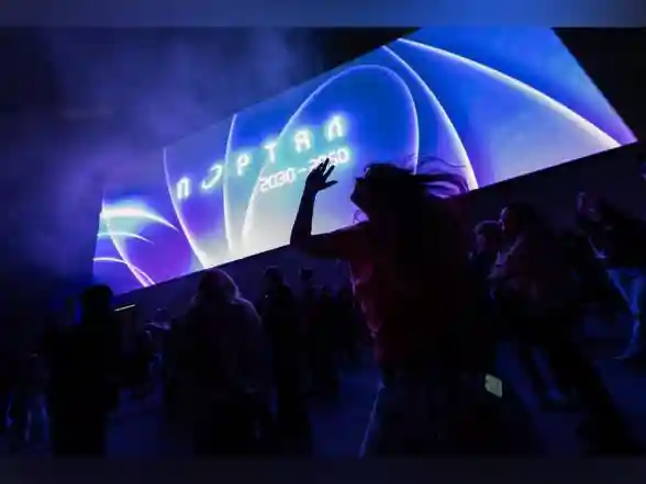 Business News | Portal 2030-2050  in Moscow: Electronic Music Stars, Light Shows Until Dawn and a 14-Meter Cosmonaut