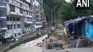 India News | Himachal Monsoon: House and Vehicles Damaged After Landslide Hits Shimla Highland Area
