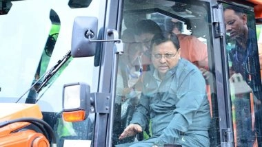 India News | Heavy Rain in Uttarakhand: CM Dhami Inspects Severely Affected Maldevta, Kesarwala Areas in Dehradun