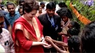 India News | Kerala: Priyanka Gandhi Inaugurates Smart Anganwadi Varipra in Ambalavayal Gram Panchayat, Interacts with Locals