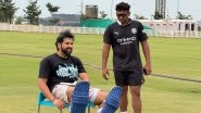Sports News | Bonding with the Next Generation: Rohit Sharma Practices with Mumbai Youngsters Mhatre, Sarfaraz