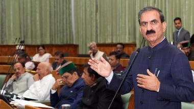India News | Himachal Suffered Losses Worth Rs 20,000 Cr in Three Years Due to Floods, Rain-related Disasters: CM Sukhu