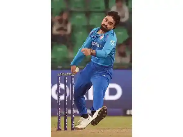 Sports News | Afghanistan Captain Rashid Khan Dethrones Bhuvneshwar to Become Leading Wicket-taker in T20I Asia Cup