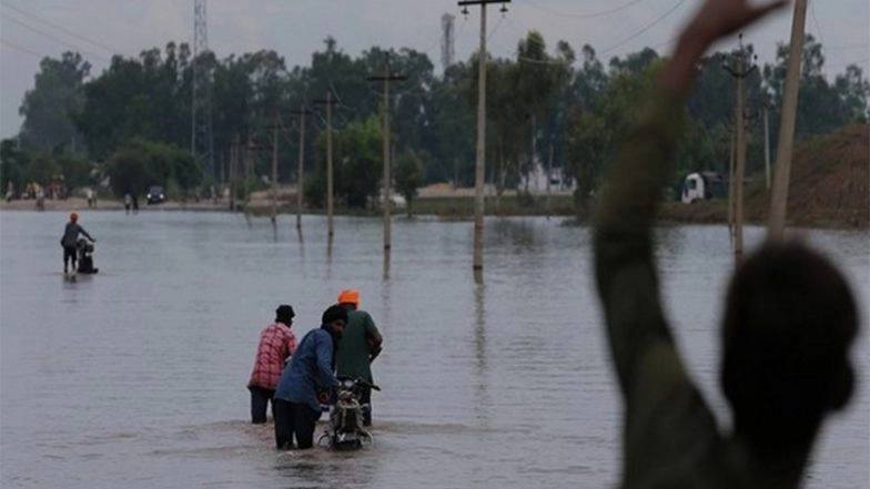 India News | Harjot Singh Bains Inspects Relief Operations in Tarapur, Kiratpur Sahib
