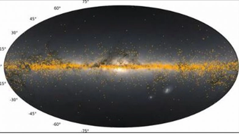 India News | Scientists Used Data from More Than 6,000 Open Clusters to Map Dusty Veil of Milky Way