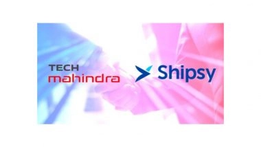 Business News | Shipsy Partners with Tech Mahindra to Expedite Logistics Transformation by Building an AI-Native Supply Chain Ecosystem