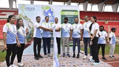 Business News | Hyderabad Runs for Green: Ozone Run 2025 Unites 3,000 Citizens for Climate Action