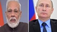 World News | Putin Hails PM Modi's Role in Strengthening Russia-India Strategic Partnership on His Birthday