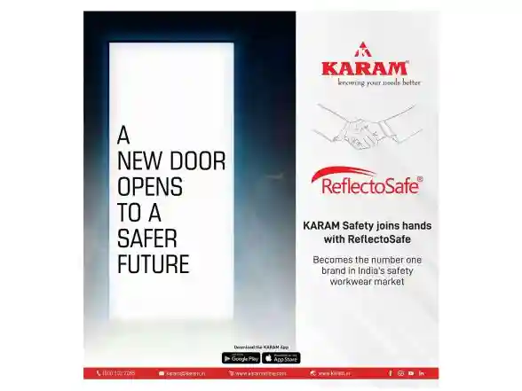 Business News | KARAM Safety Accelerates Growth with the Addition of ReflectoSafe Brand to Expand the Safety Workwear Portfolio in India