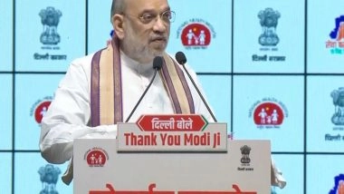 India News | Amit Shah Slams Rahul Gandhi, Calls His Campaign 'Ghuspatiya Bachao Yatra' to Win Elections