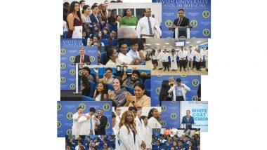 Business News | Xavier University School of Medicine - Aruba Welcomes Fall 2025 Medicine, Veterinary, and Nursing Cohort with Orientation & White Coat Ceremony