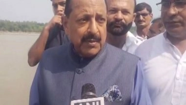 India News | All Reconstructed Structures to Be of Better Quality to Withstand Floods in Future, Says Jitendra Singh as He Visits Punjab